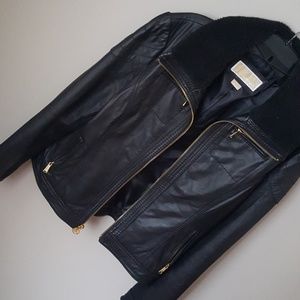 Beautiful MK genuine leather coat